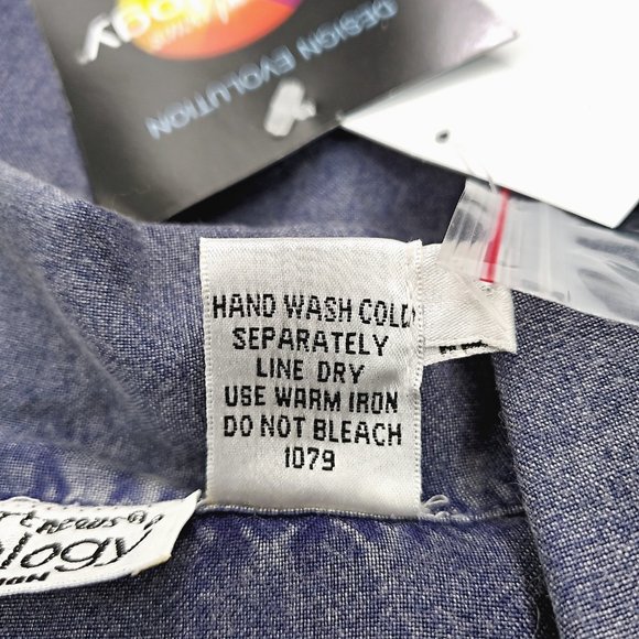 Newport News Womens Jeanology Collection Top Sz 12 - Picture 7 of 7